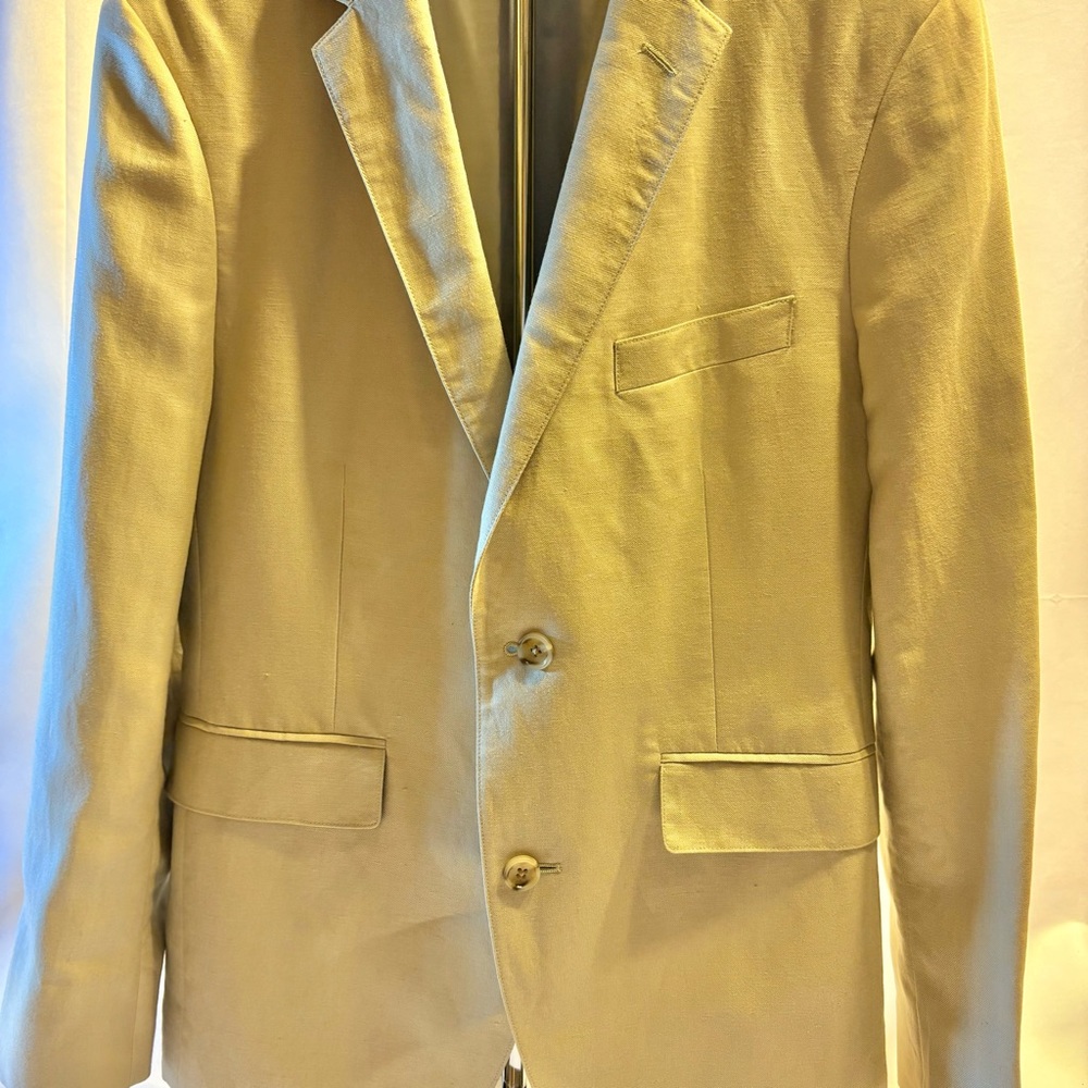 Bonobos Blazer 38S Italian Linen Great Condition Slim Fit Jacket Sport Coat